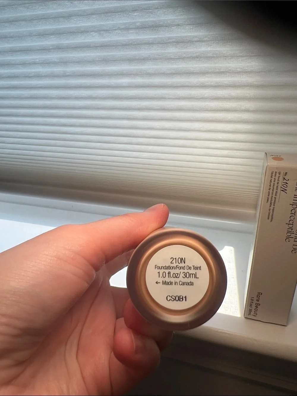 NIB Rare Beauty Liquid Touch Weightless Foundation 210N